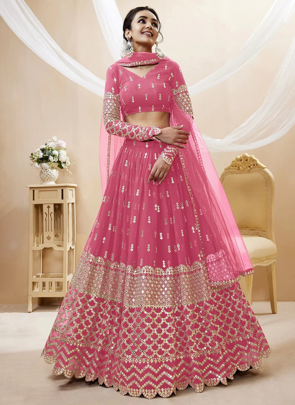 strapless open back dress Choose Now Emerald Green Party Wear Designer Lehenga Choli With Dupatta –  Shopgarb Store