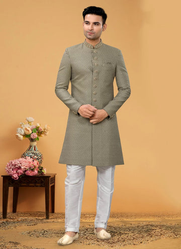 Regal Lucknowi and Hand Work Indo Western for Men Perfect in Indian Weddings